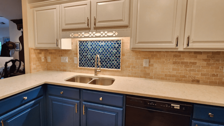 photo 2 from the Fresh Aqua kitchen remodeling project by ARTOS