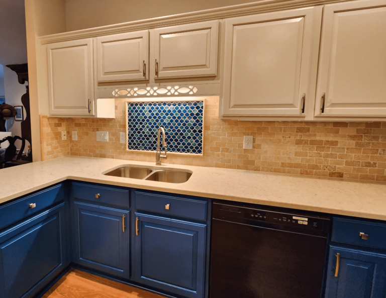photo 3 from the Fresh Aqua kitchen remodeling project by ARTOS
