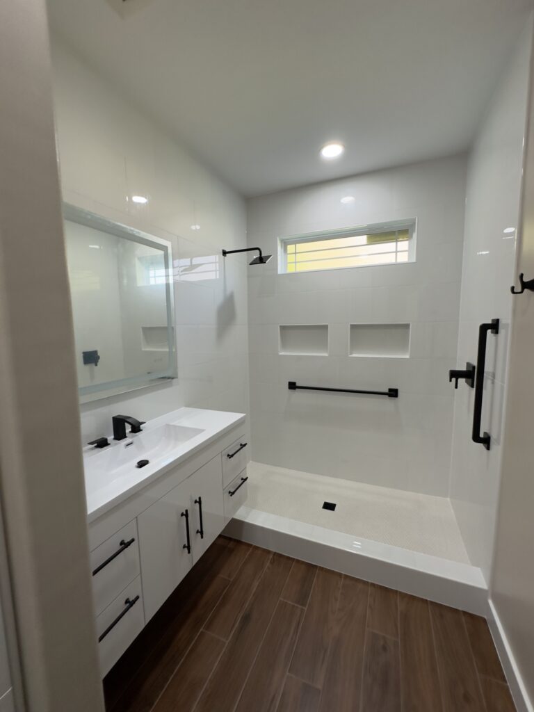 photo 4 from the Hyperloop bathroom remodeling project by ARTOS