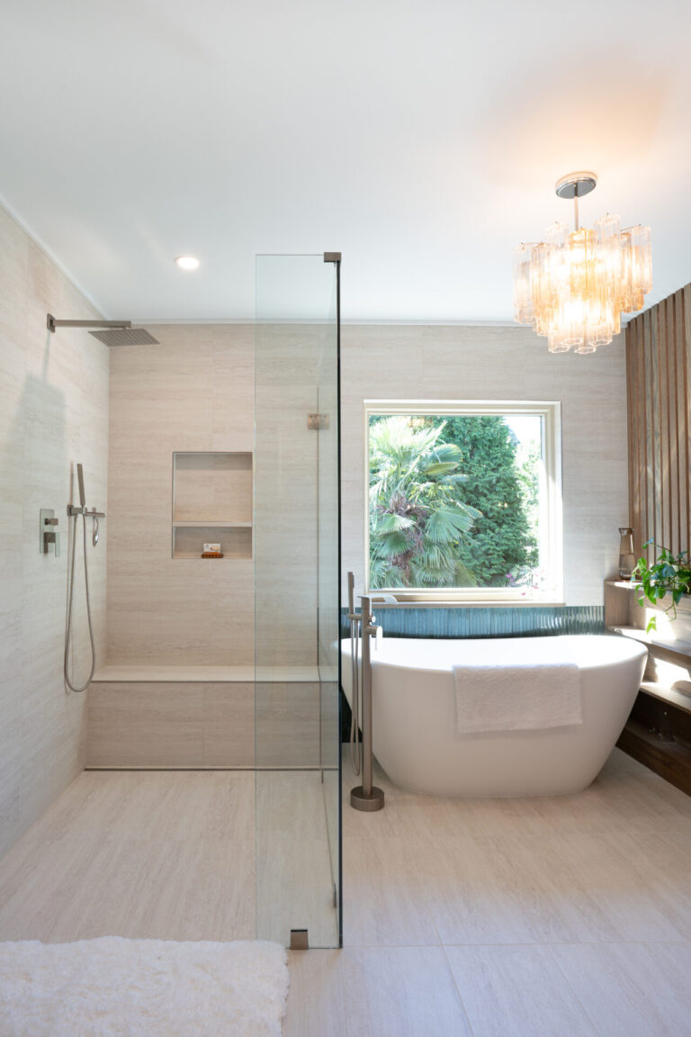 photo 1 from the Soft Stillness bathroom remodeling project by ARTOS