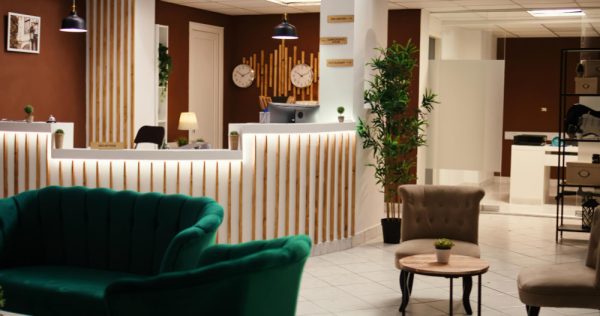 hotel lobby interior
